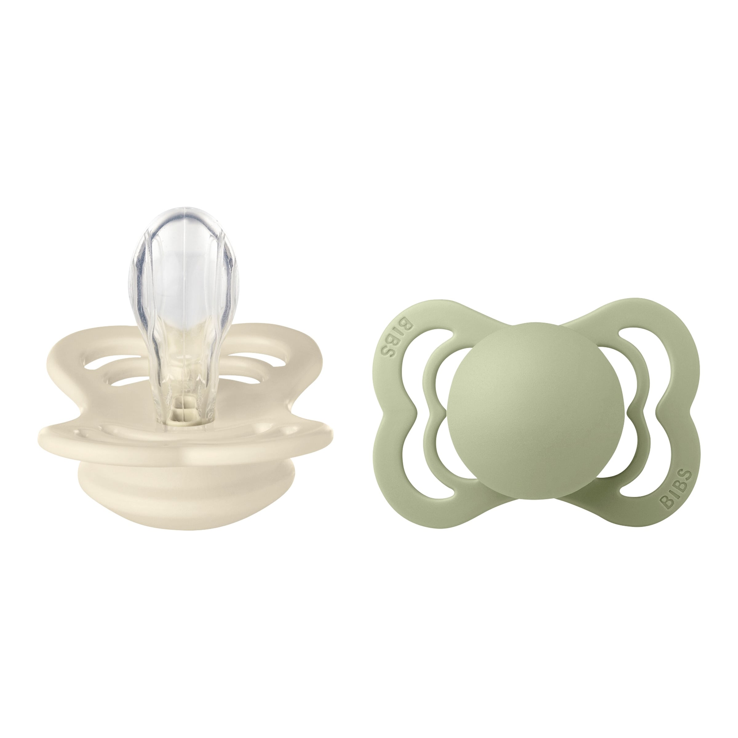 Bibs 2er-Pack Supreme Schnuller Silikon, 0-6M