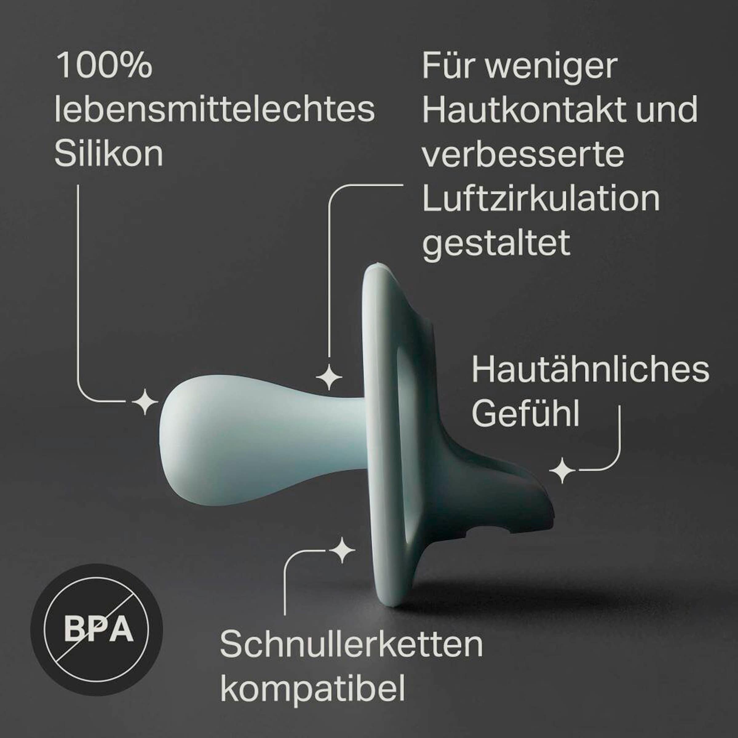 Tommee Tippee 2er-Pack Schnuller ultra light 6-18M