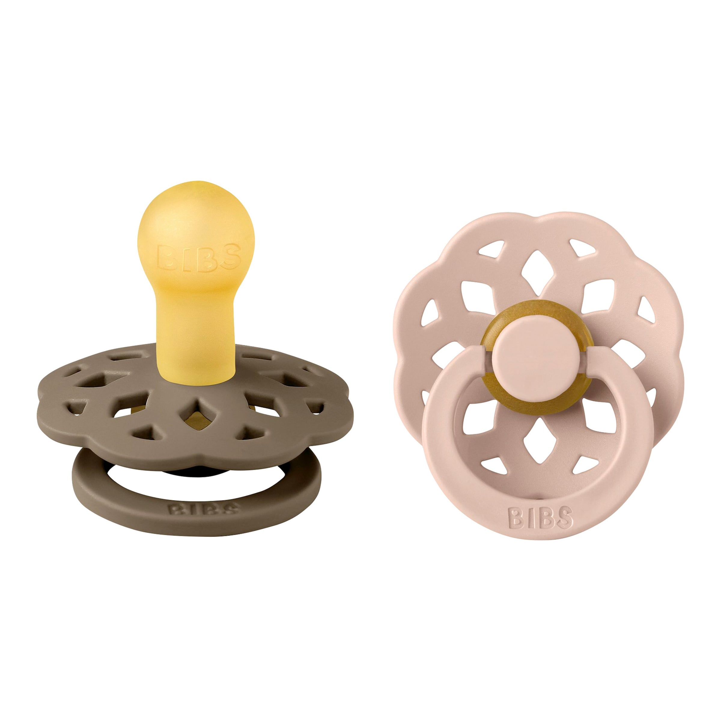 Bibs 2er-Pack Boheme Schnuller Latex, 0-6M