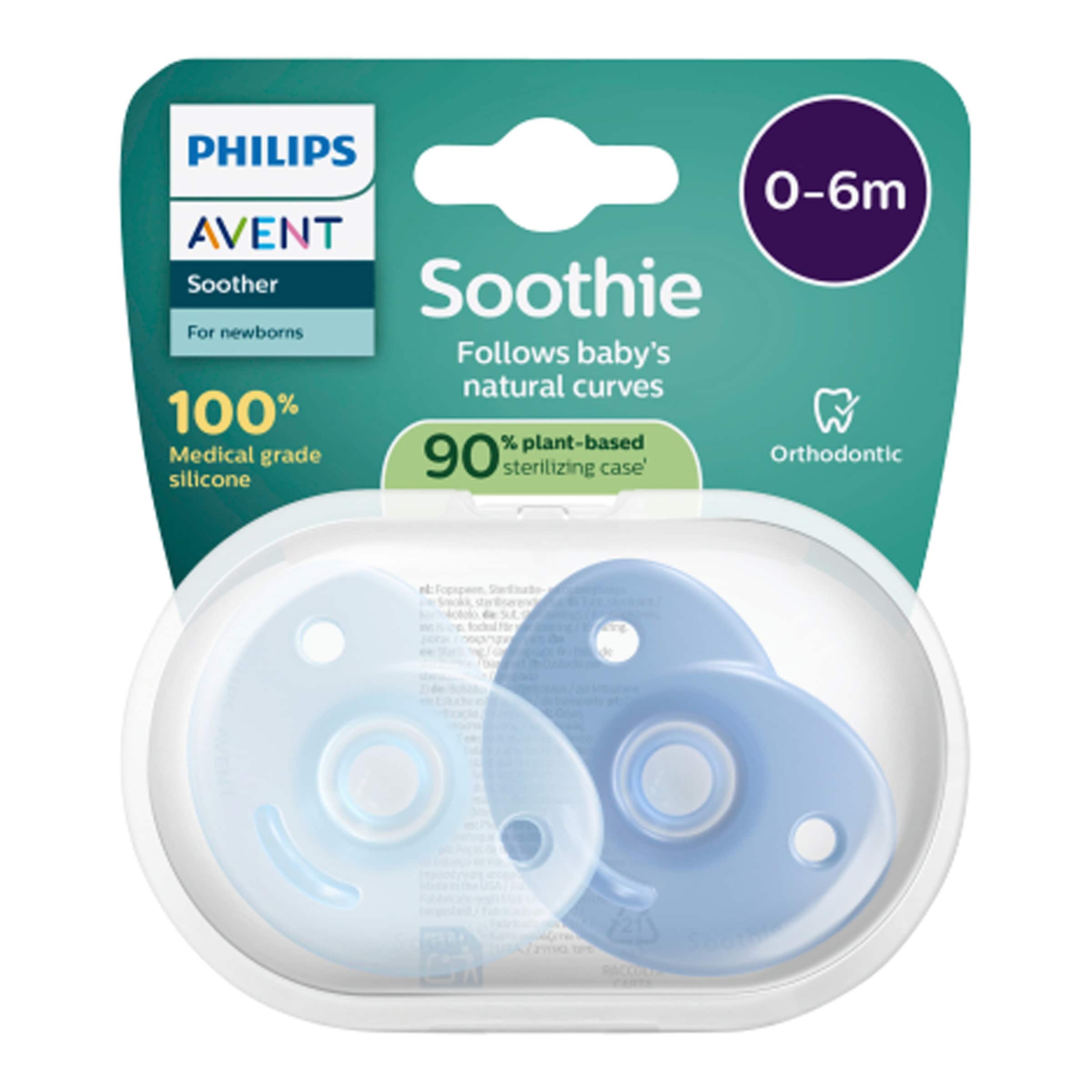 Philips Avent 2er-Pack Schnuller Soothie 0-6M