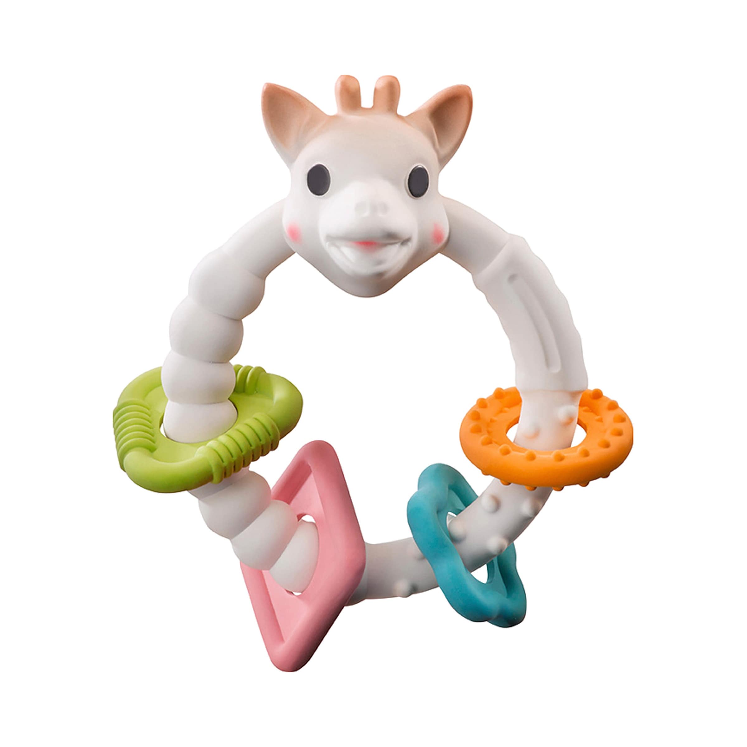 Sophie La Girafe Beißring So'Pure Colo'rings aus Naturkautschuk