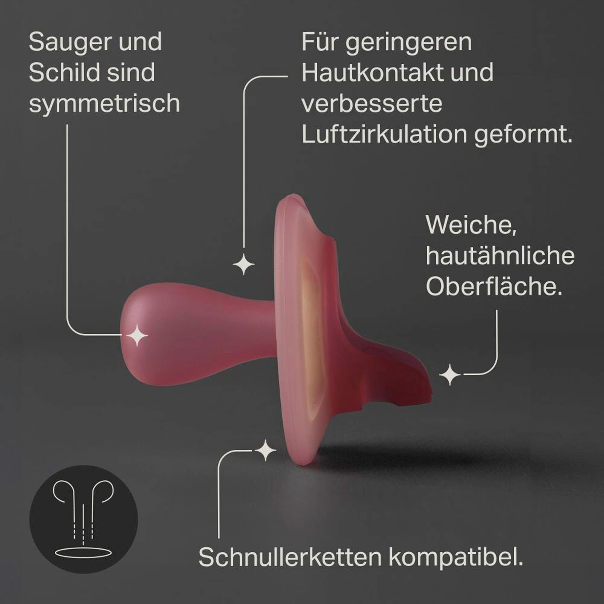 Tommee Tippee 2er-Pack Schnuller ultra light 0-6M