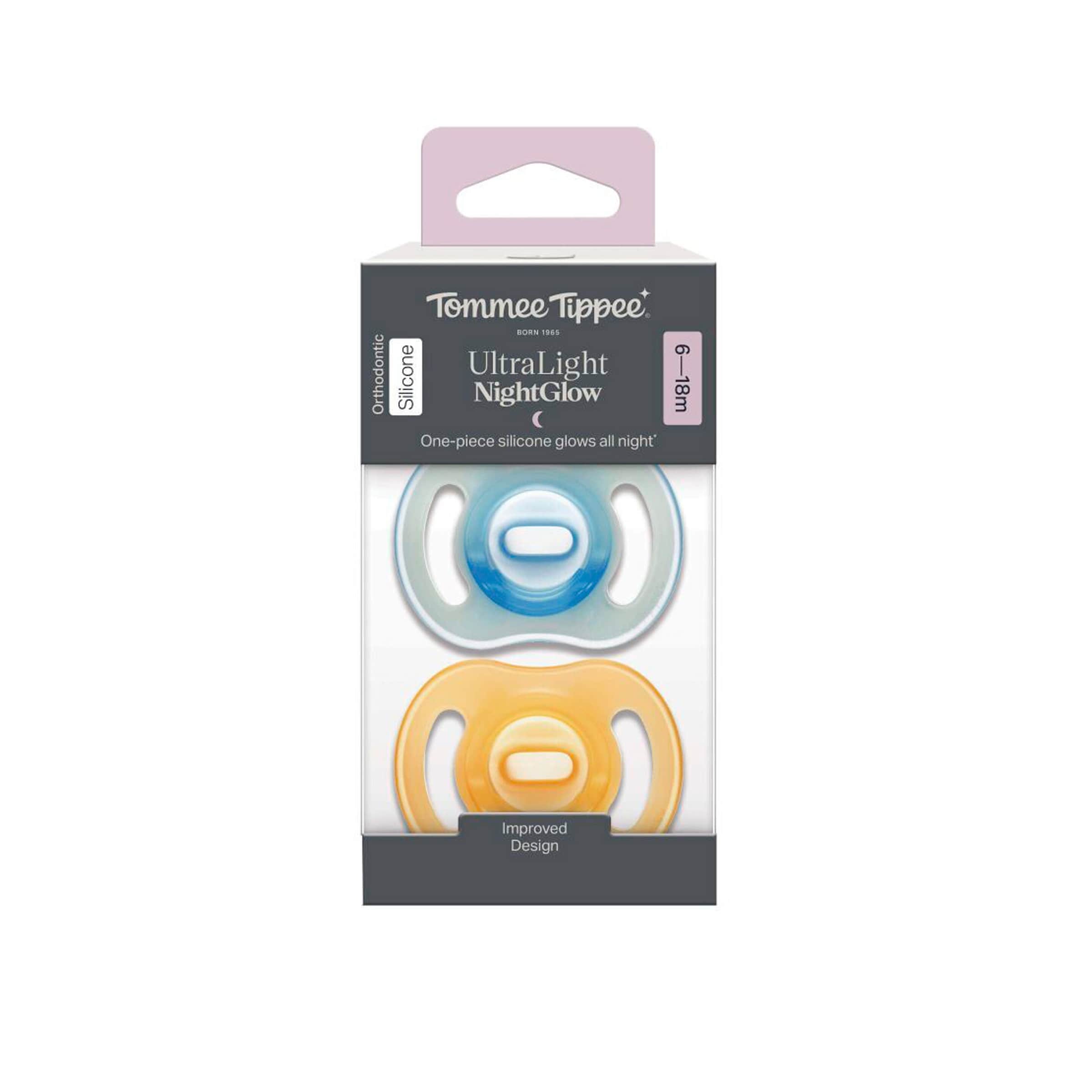 Tommee Tippee 2er-Pack Schnuller ultra light 6-18M
