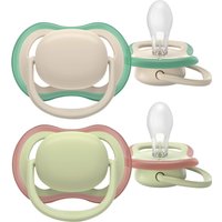 Philips Avent 2er-Pack Schnuller ultra air, 6-18M