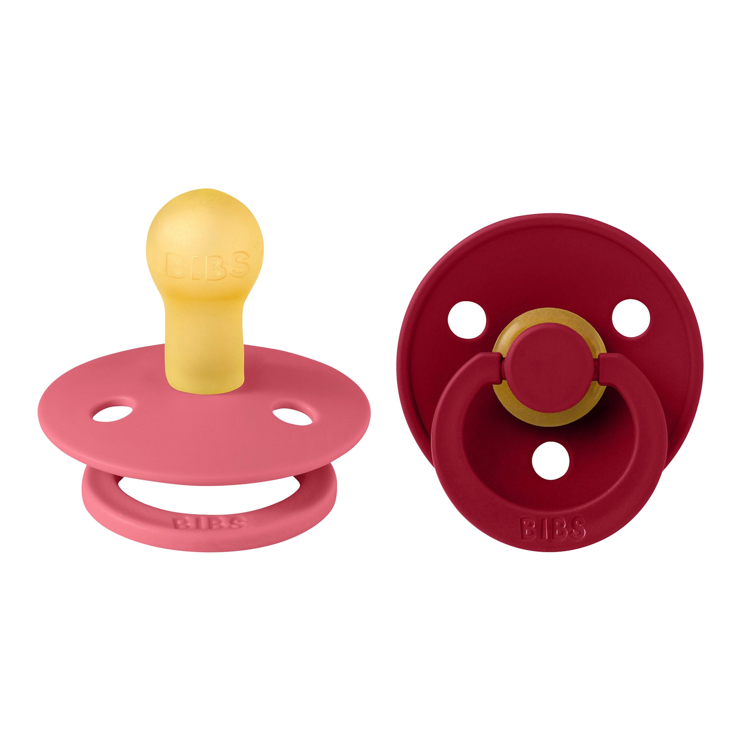 Bibs 2er-Pack Colour Schnuller Latex, 0-6M
