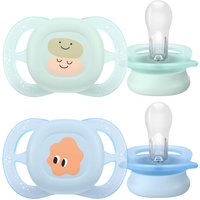 Philips Avent 2er-Pack Schnuller ultra start, 0-2M