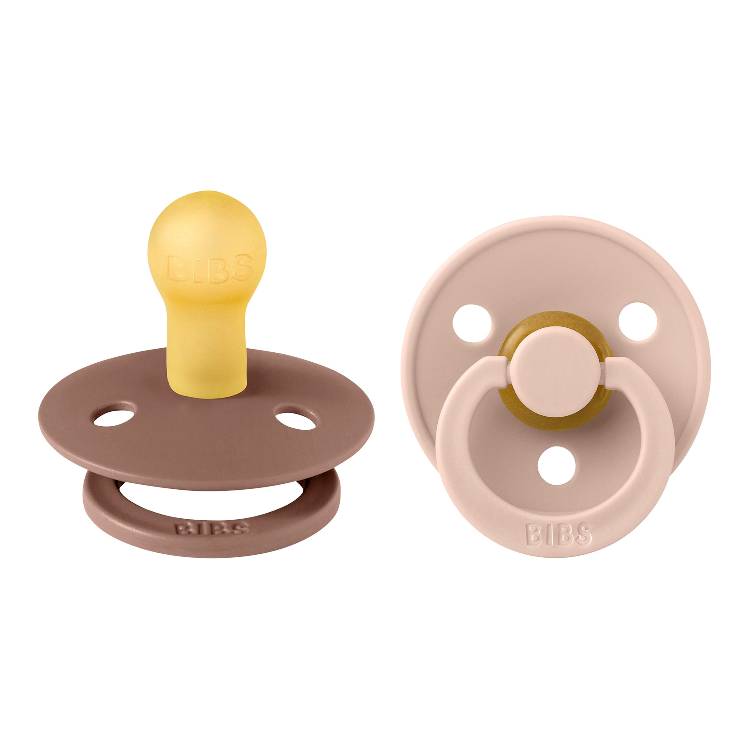 Bibs 2er-Pack Colour Schnuller Latex, 6-18M