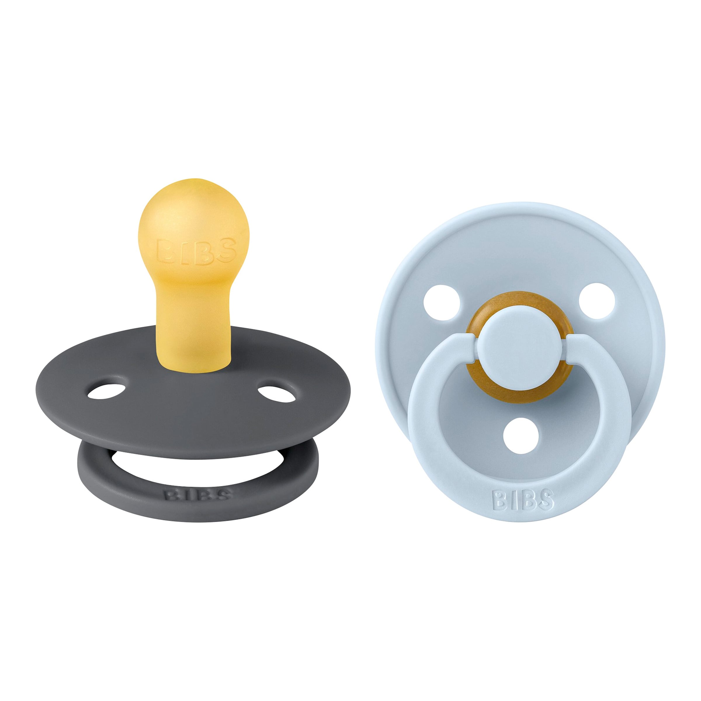 Bibs 2er-Pack Colour Schnuller Latex, 0-6M
