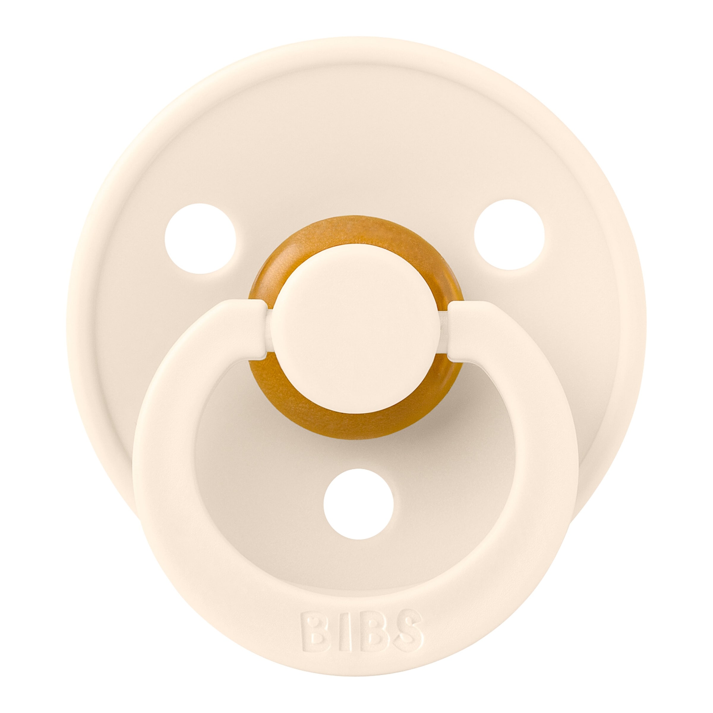 Bibs 2er-Pack Colour Schnuller Latex, symetrisch, 0-6M