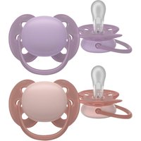 Philips Avent 2er-Pack Schnuller ultra soft, 6-18M