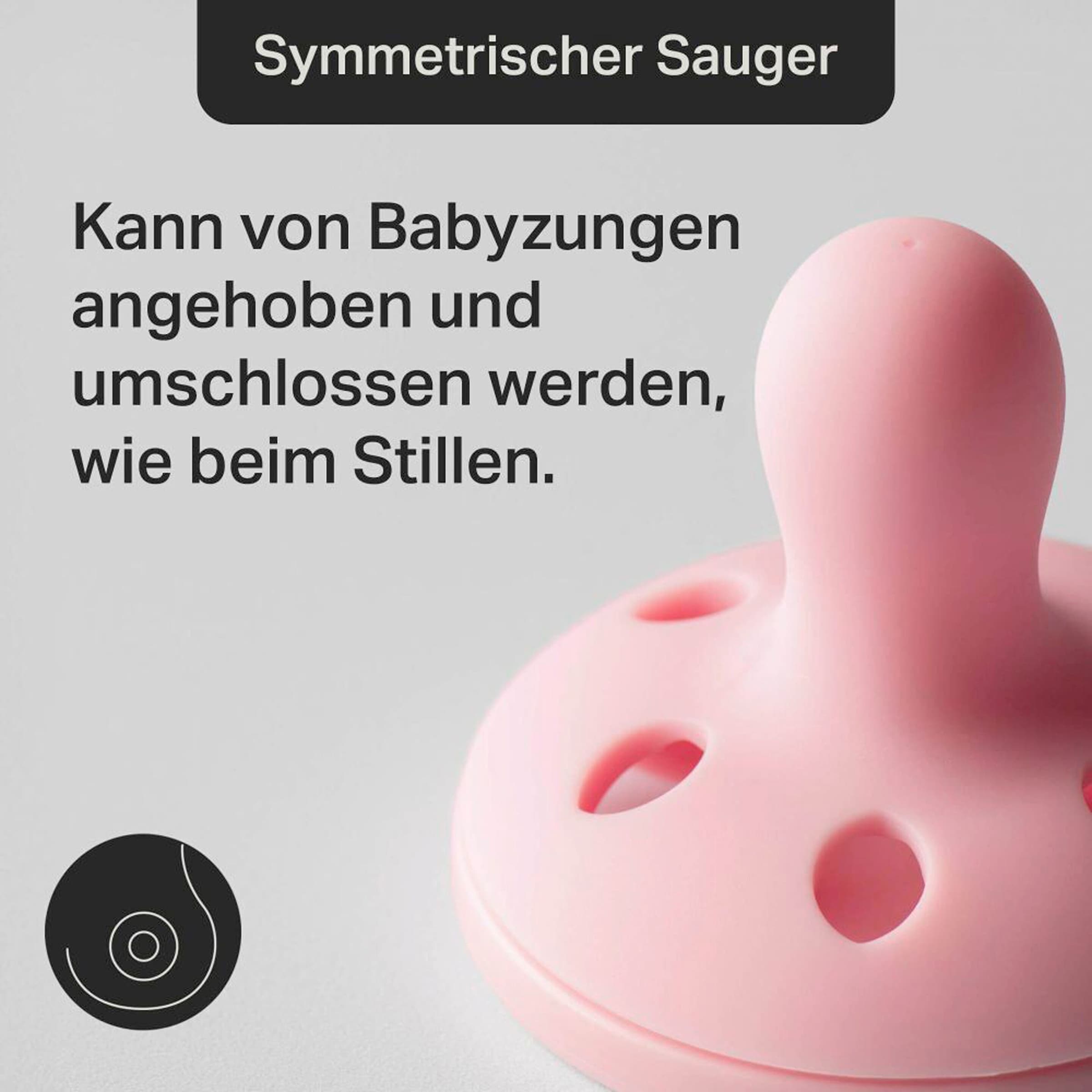 Tommee Tippee 2er-Pack Schnuller Breast Like 0-6M