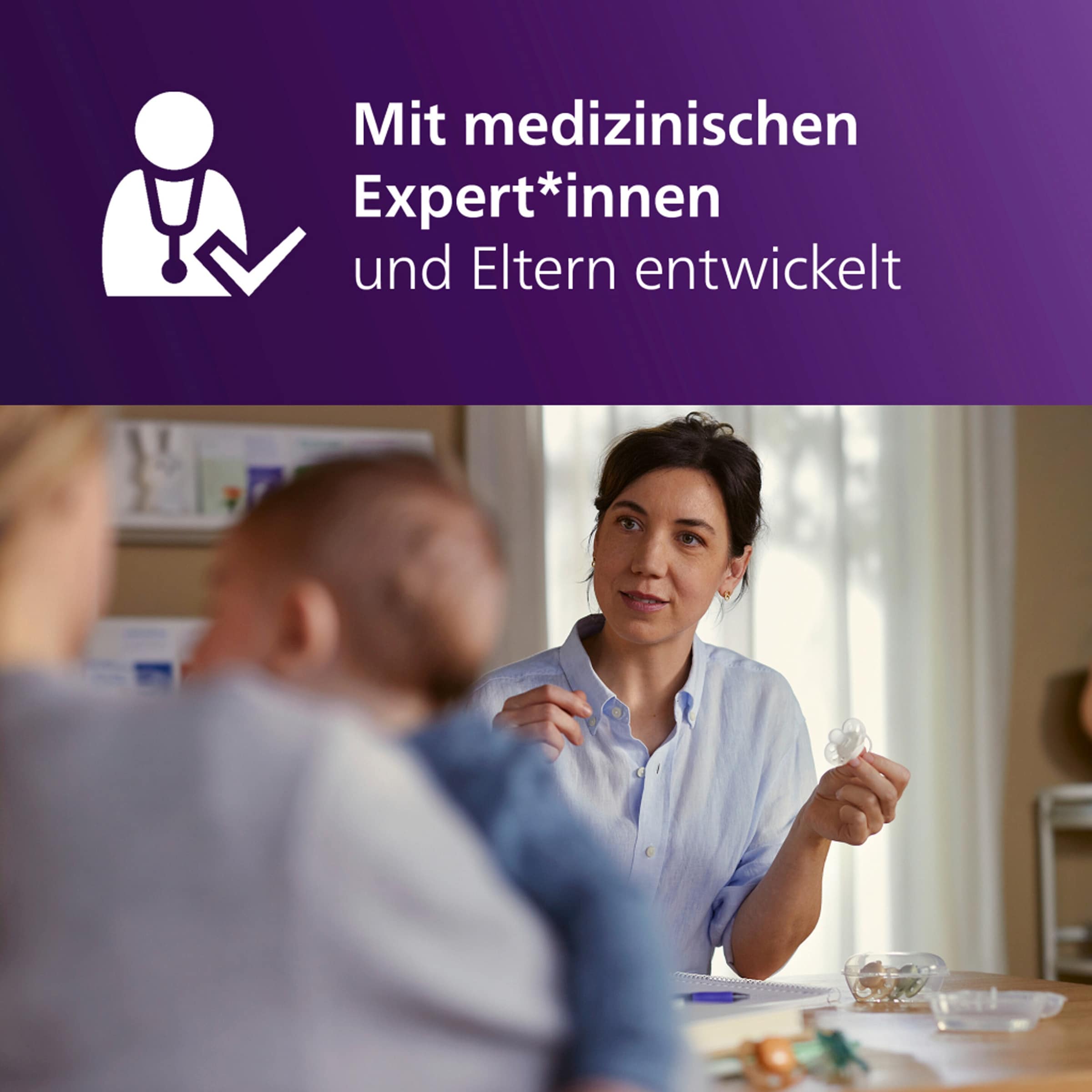 Philips Avent 2er-Pack Schnuller ultra soft, 6-18M