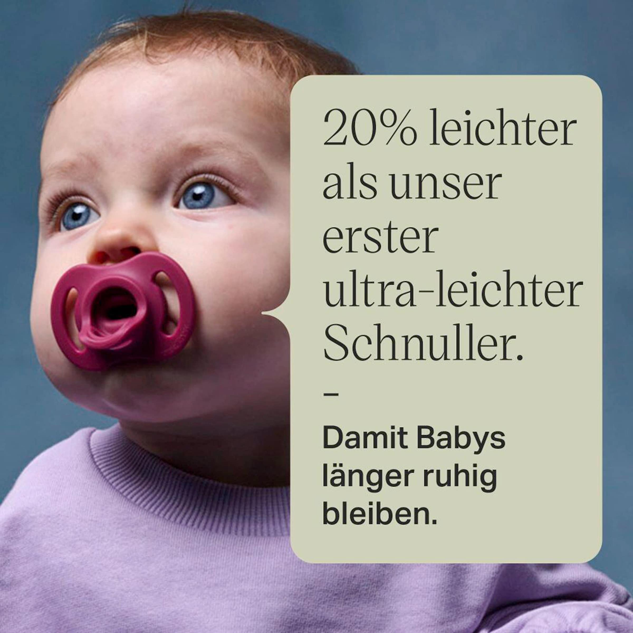 Tommee Tippee 2er-Pack Schnuller ultra light 6-18M