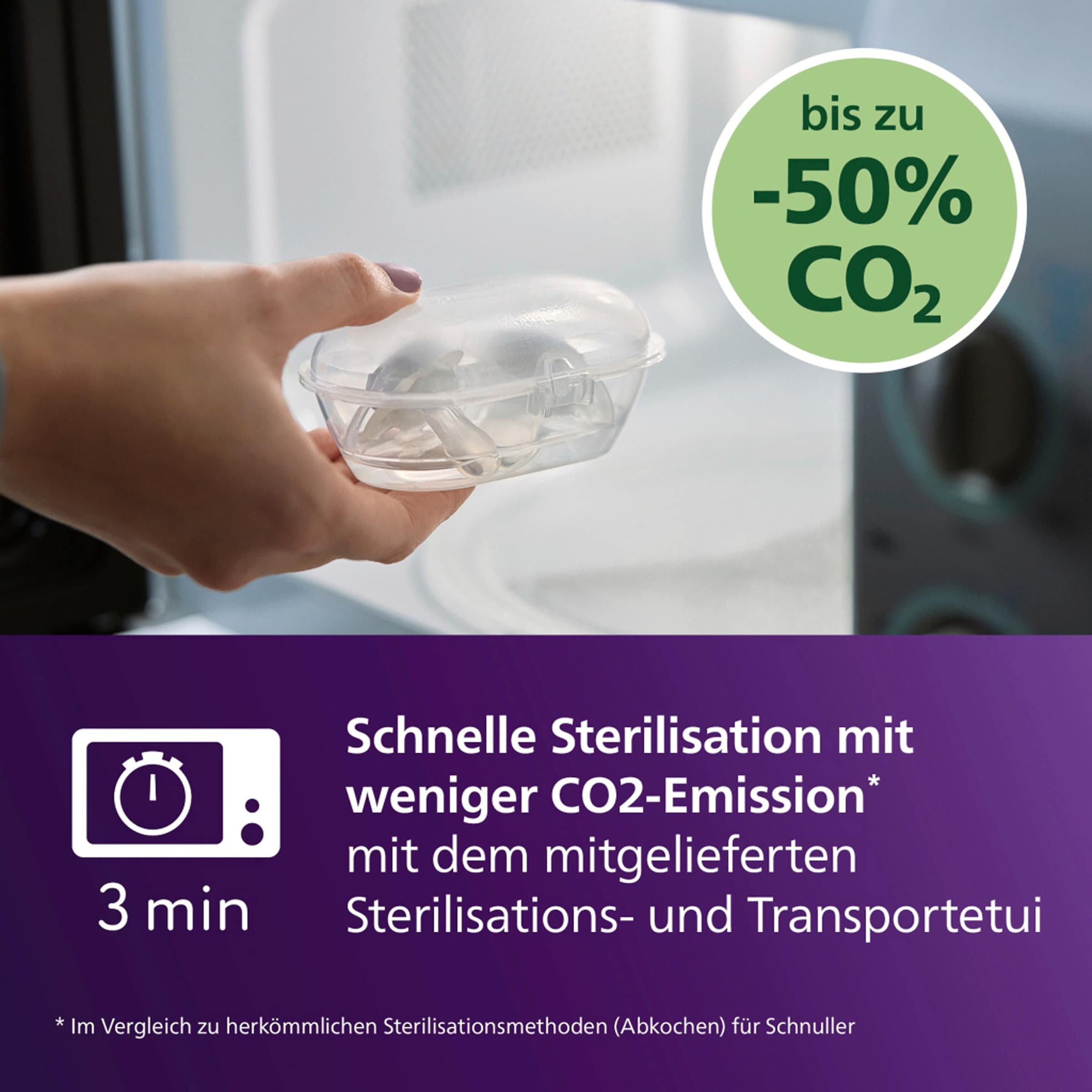 Philips Avent 2er-Pack Schnuller ultra soft, 0-6M