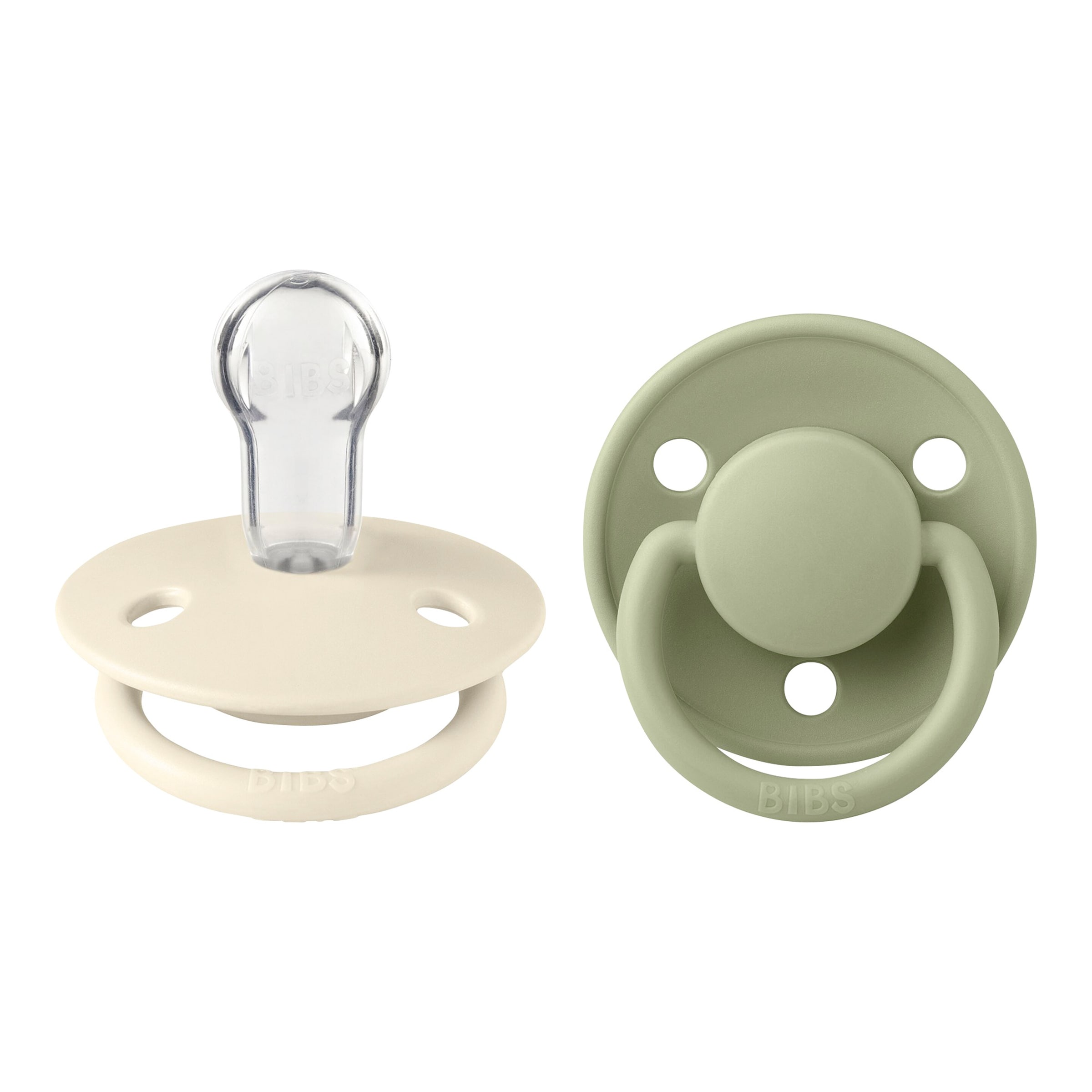 Bibs 2er-Pack De Lux Schnuller Silikon, 0-3 Jahre