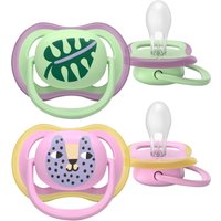 Philips Avent 2er-Pack Schnuller ultra air, 6-18M