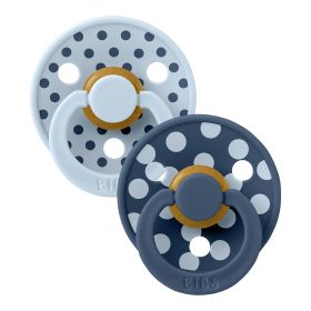 Bibs 2er-Pack Polka Collection Schnuller Latex, 0-6M